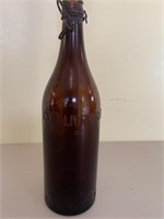 Centlivre  Fort Wayne beer bottle with wire top