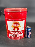 BUCHY'S SHORTENING CAN 25LB GREENVILLE OHIO