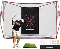 Bearwill Golf Net, 10x7ft Heavy Duty Golf