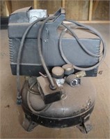 Pancake style air compressor