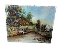 Antique Appley Painting