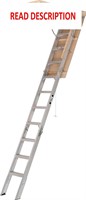 Aluminum Attic Ladder  375lb  22 1/2x54