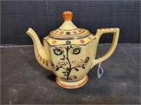 Vintage Floral & Birds Teapot