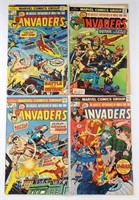 (4) THE INVADERS #1-4 COMPLETE SET
