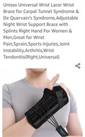 NEW ..Unisex Universal Wrist Brace (right)