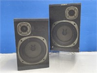 Pair Of Sony Speakers