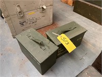 (2) Ammo Cans