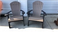 New Amish Made Folding  Adirondack Chairs