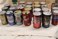 23 Various  Beer Cans & 3 Pop Cans