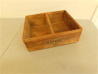 Kay-Pak Vintage Wooden Box 14 X 18 X 7