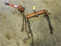 Chain fall, 4 ton Hoist.