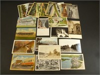 24 Vintage Postcards