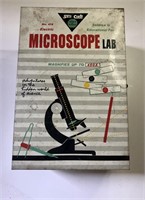 Vintage Skil craft Microscope Lab