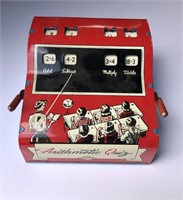 Vintage Arithmetic Quiz Tin Toy