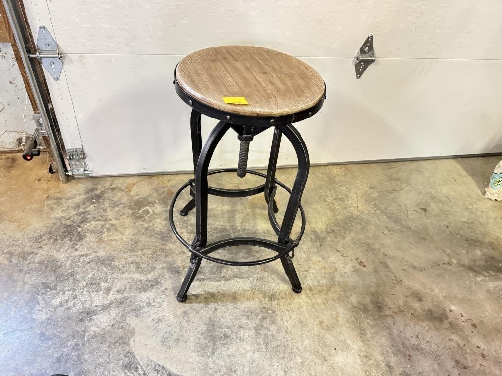 Great Condition Industrial Style Stool