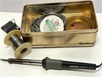 Soldering iron and materials