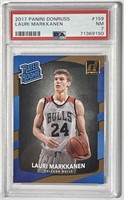 2017 Panini Donruss #159 Lauri Markkanen PSA 7