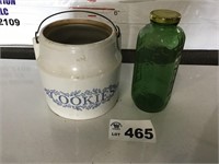 MAMMOUTH COOKIE JAR, no lid, WATER JUG