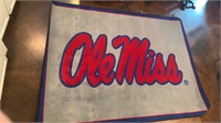 Ole miss rug never have been laid down