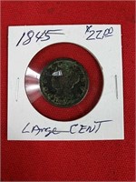 1845 Large Cent