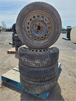 (4) Michelin 225/60R17 Tires & Rims