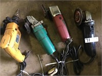 (4) Power Tools (All Working)