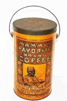 Mammy's Favorite Brand Coffee Tin Double Sided
