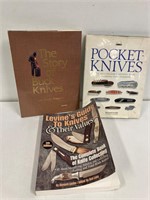 Knife collector books.