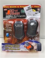 GO WARMER Cordless Rechargeable Hand Heater