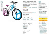 B5125  Hover-1 Instinct Electric Bike 26 40 Mil