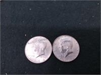 Two times your money on 1964 Kennedy half dollars