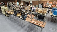 (10) Desk/chair Sets