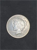 Peace 1922 90% Silver Dollar