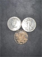 Half dollar 90% silver, 1964 - older
