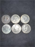 Kennedy 90% silver half dollars