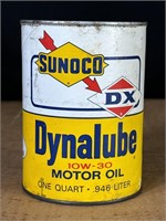 Sunoco DX Dynalube 10w-30 Motor Oil 1 Qt Can