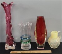 Mid-Century Modern & Victorian Art Glass