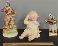 Continental Porcelain Figures Lot Collection