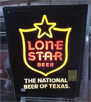 Lone Star Beer Lighted Beer Sign (Works)