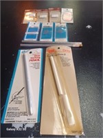 7 New Packs Quilting Needles & 4 Marking Pencils