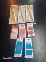 5 New Packs Quilting Needles & 3 Marking Pencils