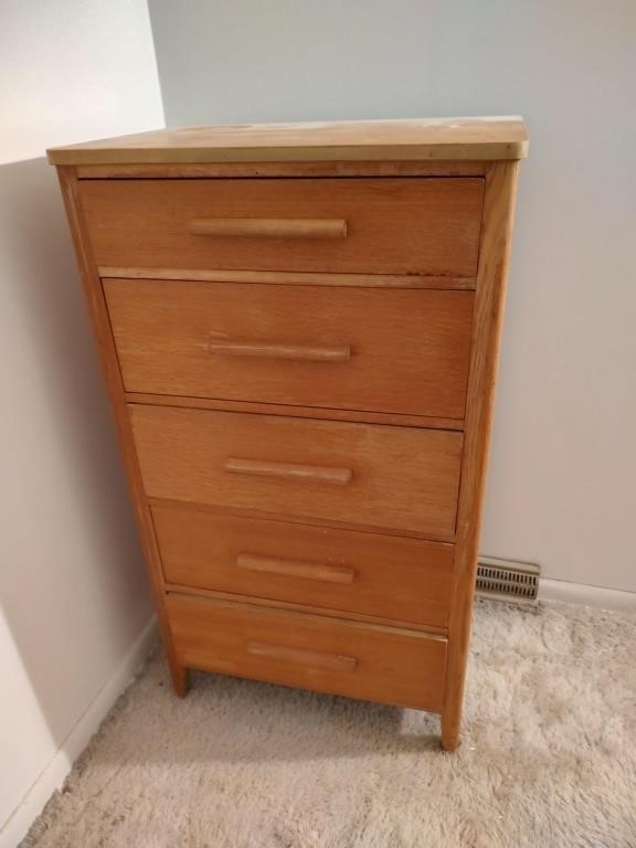 Historic Oak Ridge Dormitory Chest of Drawers