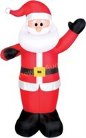 6ft Inflatable Pre Lit Santa Claus Yard Decor