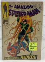 Marvel the amazing Spider-Man number #62 Medusa