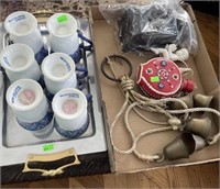 Cups, Tray And Assorted Items