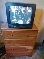 Chest of Drawers and TV