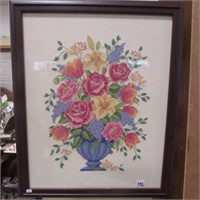 FRAMED NEEDLEWORK