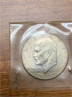1776-1976 Eisenhower One Dollar Coin E