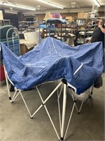 Z-shade canopy 10ft by 10ft used easy up top is a