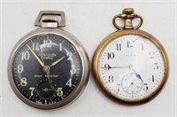 (E) Pocket Watches - Westclox Scotty and Elgin